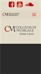 Mobile Screenshot of collegiummusicale.ee